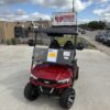 2026 Ruby Red Whisper W5 Golf Edition $10,295.00 The Pinnacle of Luxury Proudly Made in Tennessee It’s time to experience a new era of golf carts. W5 Golf Edition – The Pinnacle of Course Presence Under-Glow USB and USB-C Charging Grill Guard Speakers LSV Package LCD Touchscreen Headlights and Taillights, Blinkers and Side Mirrors Backup Camera Storage Bin Factory Paint Color: Ruby Red Seating: 2 persons, with attached Golf Bag Holder 2 Year Factory Warranty
