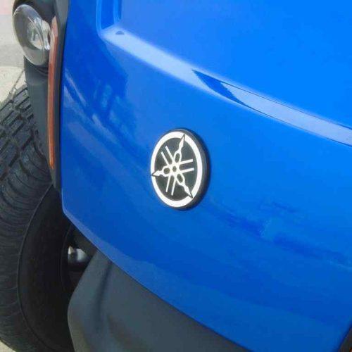 3.5" Backlight Yamaha Tuning Fork LED Logo Light - Image 5