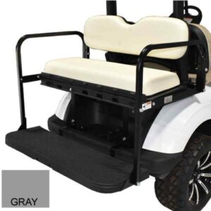 GTW® MACH3 Rear Flip Seat Yamaha Drive2 (Years 2017-UP) - Gray